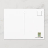 Elegant vintage Valentijn Feestdagenkaart (Achterkant)