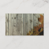 Elegant Vintage Visitekaartje (Achterkant)