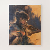 elegant violen legpuzzel (Verticaal)