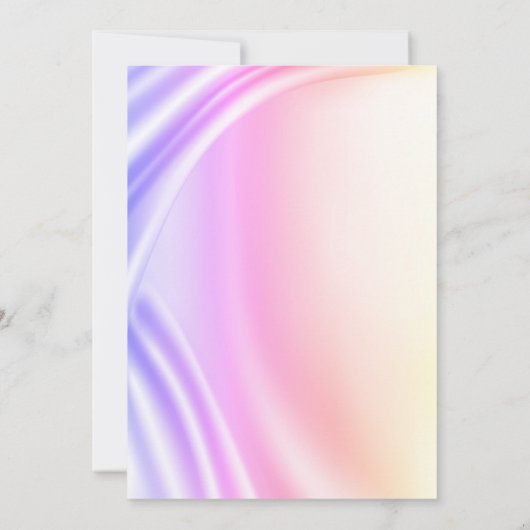 Elegant Violet Glitter High Heels 50th Birthday Kaart (Achterkant)