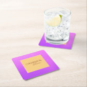 Elegant Violet Paper-Onderzetter Kartonnen Onderzetters (Insitu)