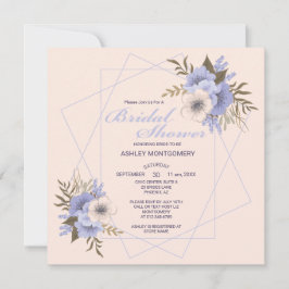 Elegant Violet Vijf bloemblaadjes Rozen Vrijgezell Kaart