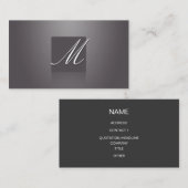 Elegant Violet Visitekaartje (Voorkant / Achterkant)