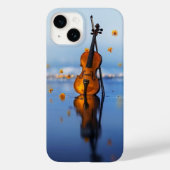 Elegant Violin Art Phone Case  (Achterkant)