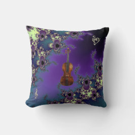 Elegant Violin Fractal Music Sierkussen