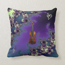 Elegant Violin Fractal Music Sierkussen