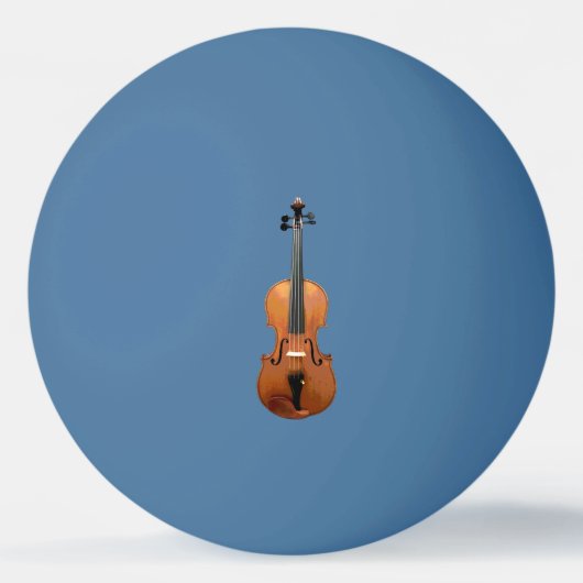 Elegant Violin Ping Pong Ball (Achterkant)
