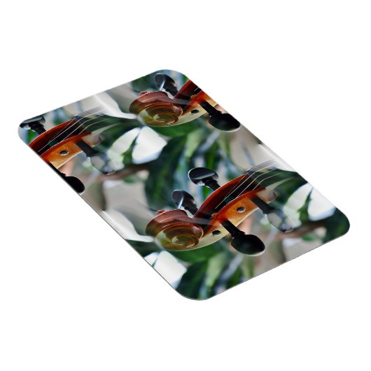 Elegant Violin Scroll Magneet (Rechterzijde)