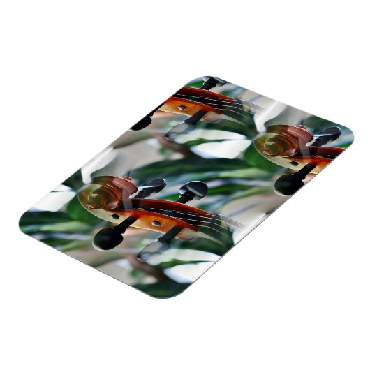 Elegant Violin Scroll Magneet (Linkerzijde)