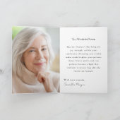 Elegant violin Teacher’s Day Floral Kaart (Binnen)