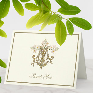 Elegant Virgin Mary Religious Gold Lilies Feestdagen Kaart