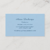 Elegant Visitekaartje (Achterkant)