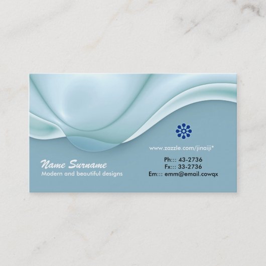 elegant visitekaartje (Voorkant)