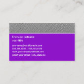 Elegant Visitekaartje (Achterkant)