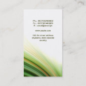 elegant visitekaartje (Achterkant)