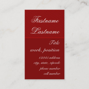 Elegant Visitekaartje