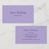 Elegant Visitekaartje (Voorkant / Achterkant)