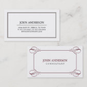 Elegant Visitekaartje (Voorkant / Achterkant)