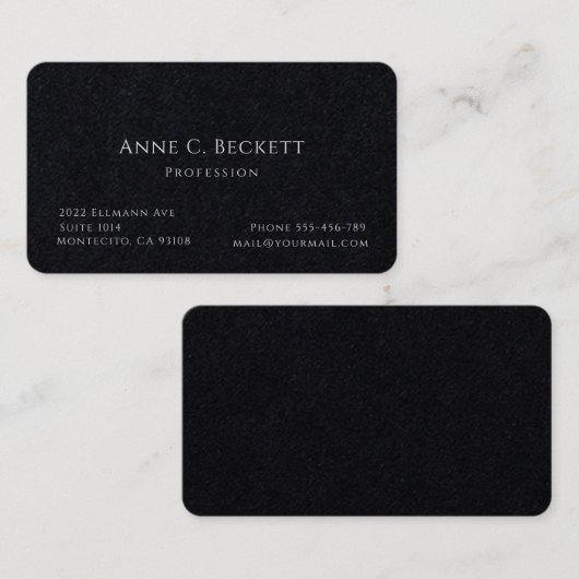 Elegant Visitekaartje (Voorkant / Achterkant)