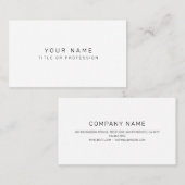 Amerikaans, 8,9 x 5,1 cm Visitekaartje (Voorkant / Achterkant)