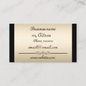 Elegant Visitekaartje (Achterkant)