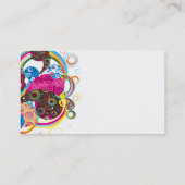 elegant visitekaartje (Achterkant)