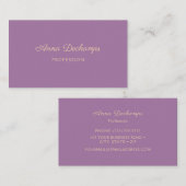 Elegant Visitekaartje (Voorkant / Achterkant)