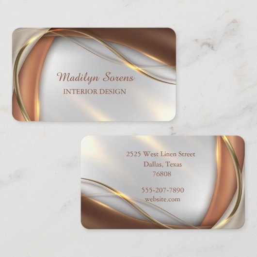 Elegant Visitekaartje (Voorkant / Achterkant)