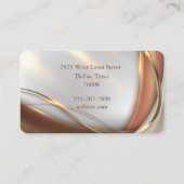 Elegant Visitekaartje (Achterkant)