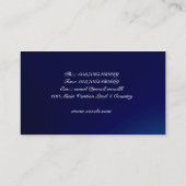 elegant visitekaartje (Achterkant)