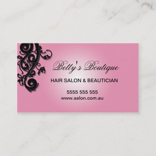 Elegant Visitekaartje (Voorkant)