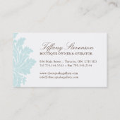 Elegant Visitekaartje Cupcake (Achterkant)