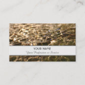 Elegant visitekaartje in helder vloeiend design (Voorkant)