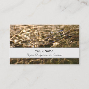 Elegant visitekaartje in helder vloeiend ontwerp