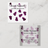 Elegant Visitekaartje kwarts (Voorkant / Achterkant)