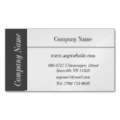 Elegant Visitekaartje Magnet Magnetisch Visitekaartje (Voorkant)