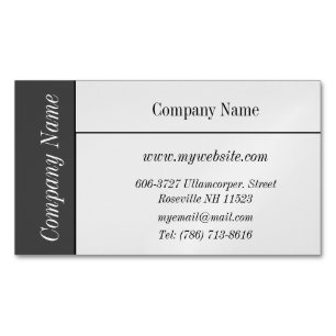 Elegant Visitekaartje Magnet Magnetisch Visitekaartje