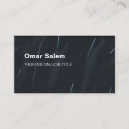 Elegant visitekaartje met geweldige leuke accenten