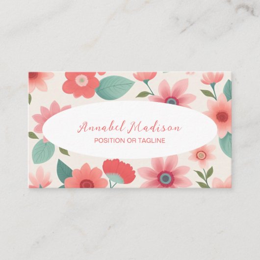 Elegant Visitekaartje met QR-code | DP7 (Voorkant)