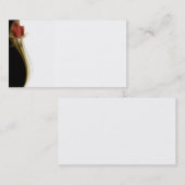 Elegant Visitekaartje met Roos (Voorkant / Achterkant)