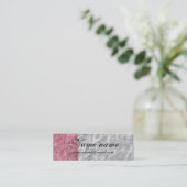 "Elegant"-Visitekaartje Mini Visitekaartje (Staand voorkant)