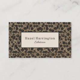 Elegant Visitekaartje Moderne Bloemen