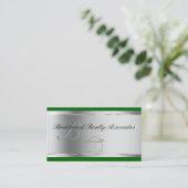 Elegant Visitekaartje onroerend goed (Staand voorkant)