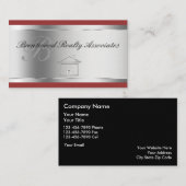 Elegant Visitekaartje onroerend goed (Voorkant / Achterkant)