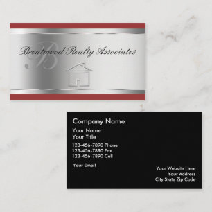 Elegant Visitekaartje onroerend goed