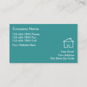 Elegant Visitekaartje onroerend goed (Achterkant)