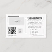 Elegant Visitekaartje op maat (Achterkant)