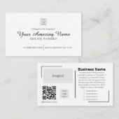 Elegant Visitekaartje op maat (Voorkant / Achterkant)