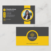 Elegant Visitekaartje op maat (Voorkant / Achterkant)