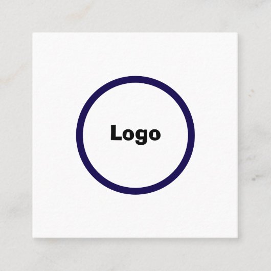 Elegant Visitekaartje op maat | Minimale professio (Voorkant)